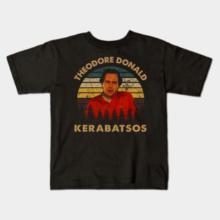 Graphic Vintage Lebowski Day Gifts Kids T-Shirt